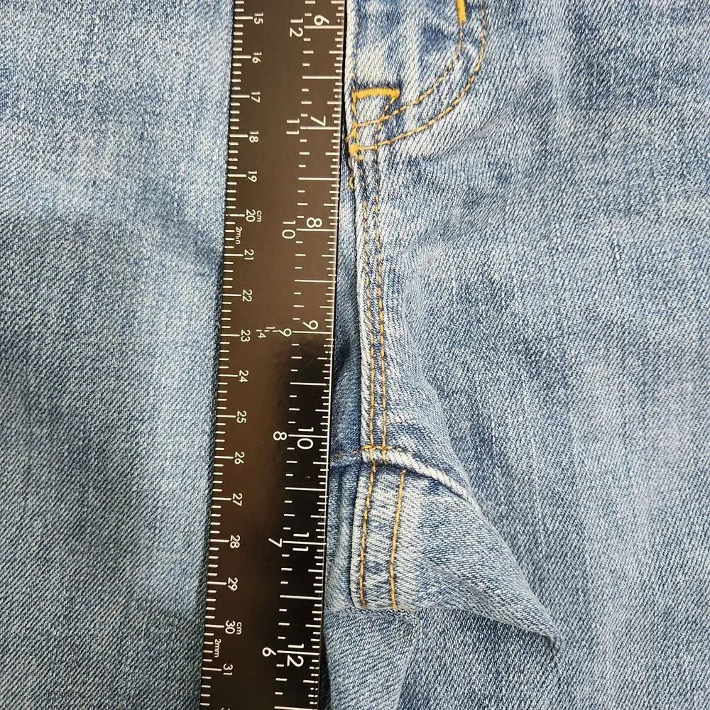 J. Crew Factory Jeans Women 27 Mid Rise Slim Boyfriend Light Wash